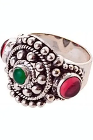 BRIGITTE VON BOCH Fingerring Santee Ring silberfarben 17