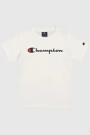 Champion T-Shirt für Kinder weiß XL (164/170)