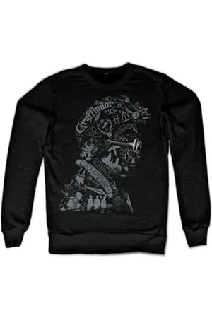 Harry Potter Rundhalspullover schwarz L
