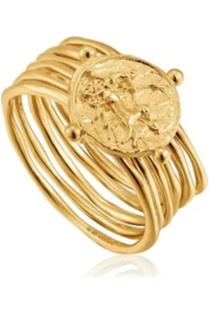 ANIA HAIE Fingerring Damenring Apollo Ring goldfarben 50