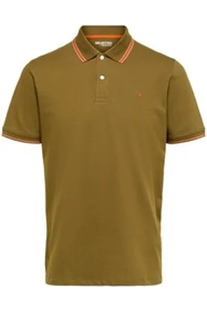 SELECTED HOMME Poloshirt SLHAZE SPORT (1-tlg) mit 98% Baumwolle grün S