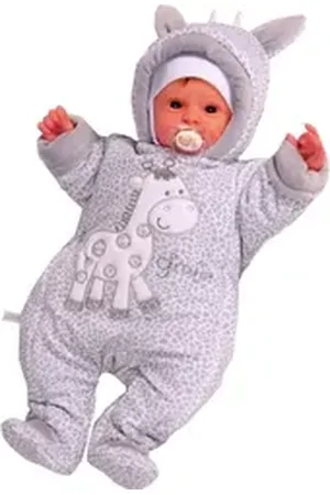 La Bortini Overall Baby Wagenanzug Nickioverall Overall Schneeanzug kuschelig weich, warm, 44 50 56 62 68 74 grau 62-68