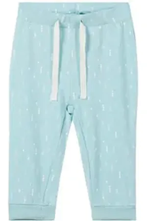 NAME IT Sweatpants Unisex Baby-Hose aus Bio-Baumwolle hellblau blau 50