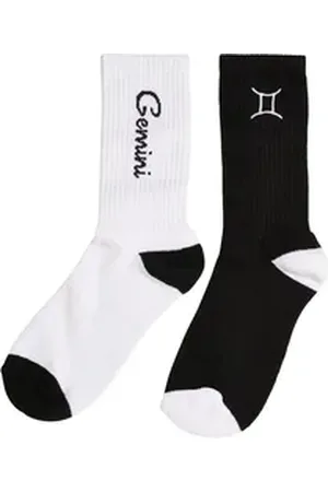 Mister Tee URBAN CLASSICS Basicsocken Urban Classics Unisex Zodiac Socks 2-Pack (1-Paar) schwarz 43-46
