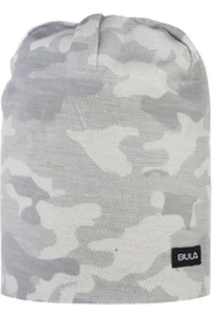 Bula Beanie (1-St) im sportlichen Design weiß