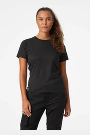 Helly Hansen T-Shirt NAVY W MANCHESTER (1-tlg) frauenspezifische Passform schwarz L
