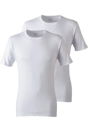 Jockey T-Shirt Modern Classic Round Neck T-Shirt (2er Pack) Figurbetonte Passform, Rundhals weiß XXL