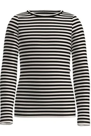 NAME IT Langarmshirt Suraja (1-tlg) Plain/ohne Details schwarz 158/164