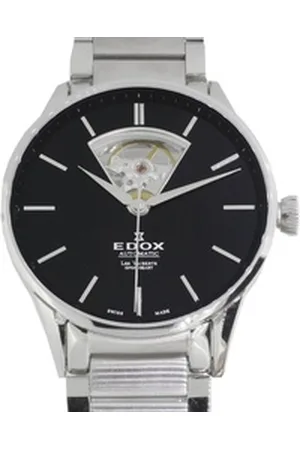 Edox Quarzuhr 85011 3N NIN Les Vauberts Open Heart Automatic
