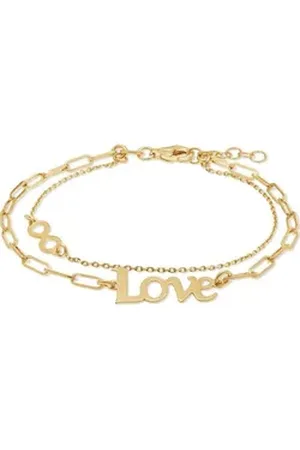 FAVS Silberarmband Damen-Armband 925er Silber, Modern gelb|goldfarben
