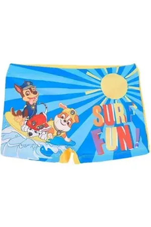 Nickelodeon PAW PATROL Badehose Marshall Badehose Badeshorts gelb 128
