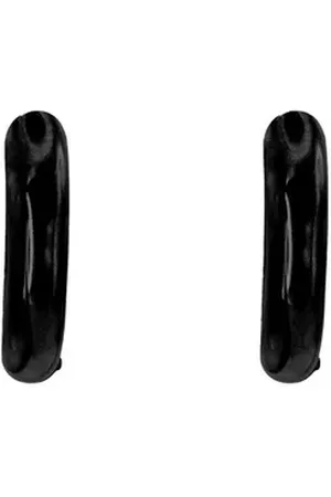Heideman Paar Ohrstecker Vestar schwarz farben (Ohrringe, inkl. Geschenkverpackung), schlichte Ohrringe Männer schwarz