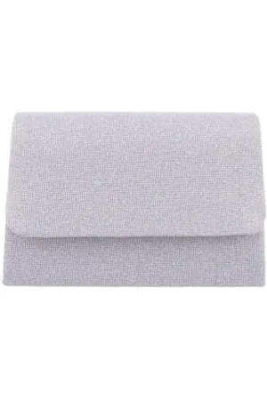 Ital-Design Schultertasche Kleine, Damentasche clutch schultertasche in Lila lila
