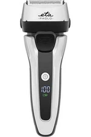 ETA Gesichtshaarrasierer Rasierer Paolo Rasierer 134490000, Aufsätze: 1, SmartClick-Präzisionstrimmer, LCD-Display schwarz|silberfarben