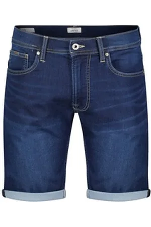 Pepe Jeans Shorts Herren Jeansshorts GYMDIGO Slim Fit (1-tlg) blau 30