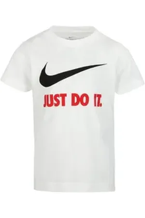 Nike Sportswear T-Shirt NKB SWOOSH JDI Short -Sleeve TEE - für Kinder für Kinder weiß 5 (110)