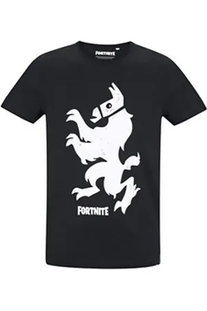 Fortnite T-Shirt T-Shirt mit Vintage-Druck schwarz - weiß Erwachsene + Jugendliche Gr. M L XL Epic Games L