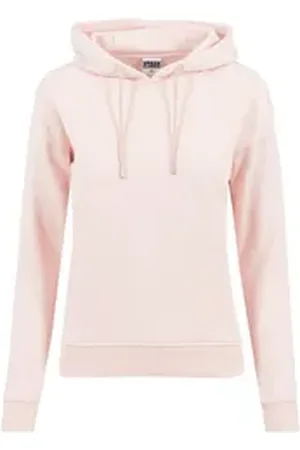 Urban classics Kapuzenpullover Damen Ladies Hoody (1-tlg) rosa XL