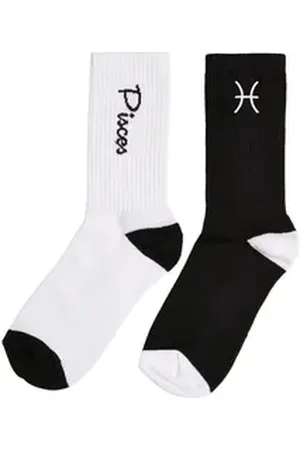 Mister Tee URBAN CLASSICS Basicsocken Urban Classics Unisex Zodiac Socks 2-Pack (1-Paar) schwarz 39-42