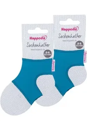 Hoppediz Socken Sockenhalter (2-Paar) blau