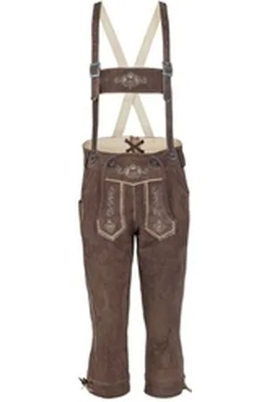 Isar Trachtenlederhose Kinder Kniebund Hose 