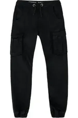 Alpha Industries Jogginghose Kids - Jogger Cotton Twill Jogger Kids schwarz 16