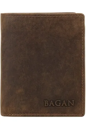 Bagan Geldbörse, echt Leder braun