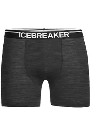 Icebreaker Boxershorts Underwear Mens Anatomica Boxers - Merinowolle Boxershorts grau XL