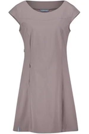 Meru Shirtkleid Damen Funktionskleid CORDOBA DRESS (1-tlg) beige|braun 34