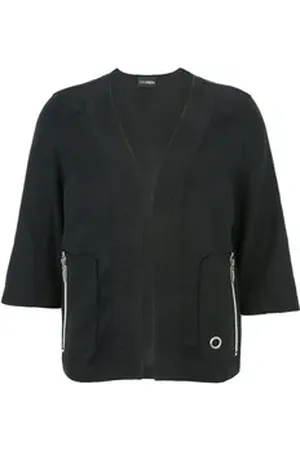 Doris Streich Strickjacke schwarz 48