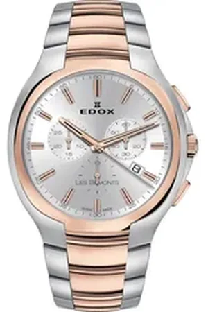 Edox Quarzuhr 10239-357R-AIR Les Bemonts Chronograph Herrenuhr 42mm 3ATM 10239-357R-AIR Les Bemonts Chronograph Herrenuhr 42mm 3ATM