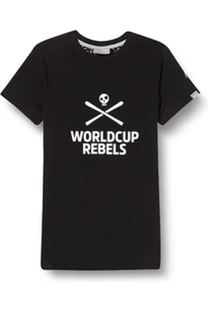 Head Print-Shirt WORLD CUP REBELS Race,T-Shirt,Gr. 152 schwarz