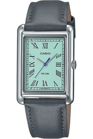Casio TIMELESS COLLECTION Quarzuhr LTP-B165L-2BVEF, Armbanduhr, Damenuhr, analog, Lederarmband grau