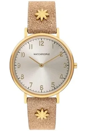 Watchpeople Quarzuhr Jewels Flower WP 065-01, flach, easy release band