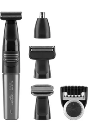 ETA Elektrorasierer Haar- und Bartschneider BladeMaster 034190000, Aufsätze: 5, SmartClick-Präzisionstrimmer, 5-in1-Multifunktionstrimmer schwarz