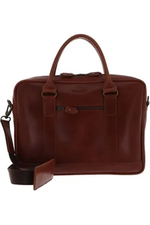Buckle & Seam Businesstasche Everett braun