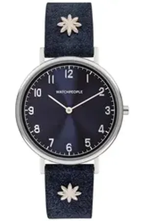 Watchpeople Quarzuhr Jewels Flower WP 064-01, flach, easy release band