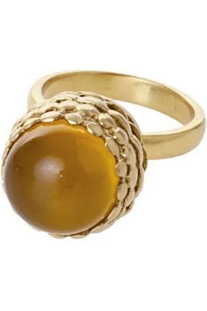 BRIGITTE VON BOCH Fingerring Kirov Ring Gelb 18