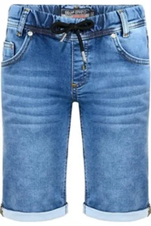 Blue Effect Jeansbermudas boys Bermuda sweat denim Jogging Shorts medium blue (1-tlg) blau 140