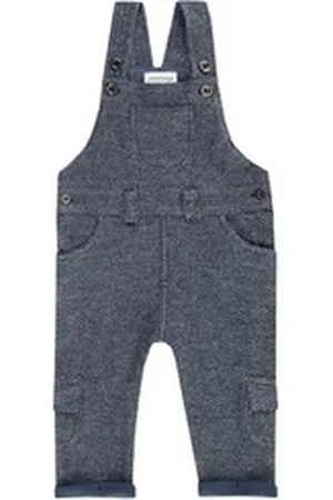 Jacky Latzhose Latzhose gefüttert, Strukturhose, JUNGLE MOOD blau 80