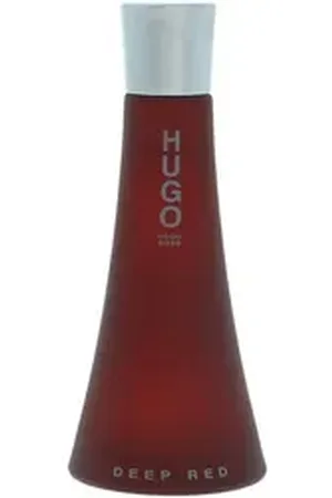 HUGO BOSS HUGO Eau de Parfum Deep Red Woman, mit selbstbewusstem Charakter rot