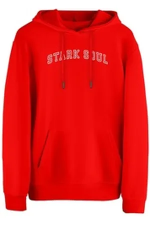 STARK SOUL Hoodie Stark Soul Hoodie College - Kapuzen-Sweater Unisex, 270 gsm rot S