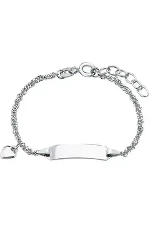 Amor Armband Identarmband für Mädchen, 925 Sterling Silber (Identarmband, 1-tlg) silberfarben