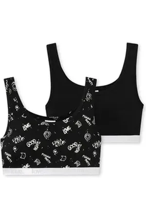 Schiesser Bustier 95/5 (2-tlg) bh bra-lette bustier bunt|schwarz 152