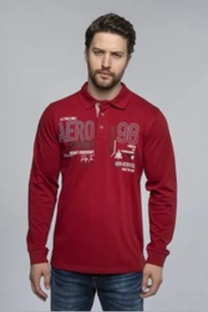 Carisma Poloshirt (1-tlg) Premium Langarmpolo rot XXL