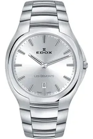 Edox Quarzuhr 56003-3-AIN Les Bemonts Herrenuhr 40mm 3ATM 56003-3-AIN Les Bemonts Herrenuhr 40mm 3ATM