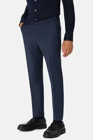Benvenuto Anzughose IAGO (1-tlg) im Slim Fit blau 102