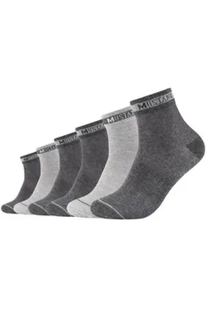 Mustang Kurzsocken Kurzsocken 6er Pack grau 43/46