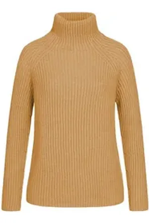 Drykorn Rollkragenpullover Pullover ARWEN mit Alpaka braun S