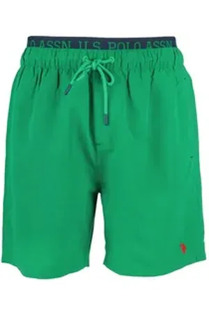 U.S. Polo Assn. U.S. Polo Assn Badeshorts Swimshorts mit Seitentaschen grün 2XL